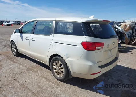 2017 Kia Sedona L z USA, uszkodzony, nr VIN KNDMA5C16H6272576